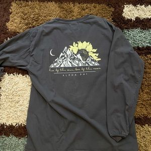 Alpha Phi Comfort Colors Long Sleeve